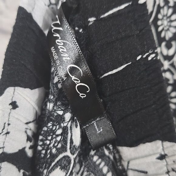 Urban Coco Elephant Print Harem Pants Comfy Casual Bohemian Jogger Pockets Women - Picture 7 of 10